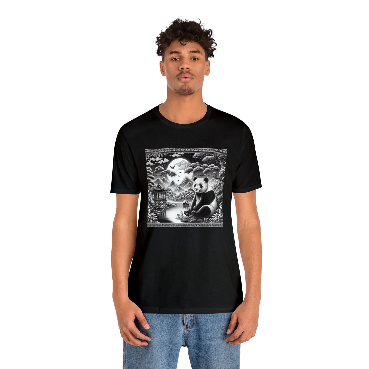 Panda's Moon- Tshirt