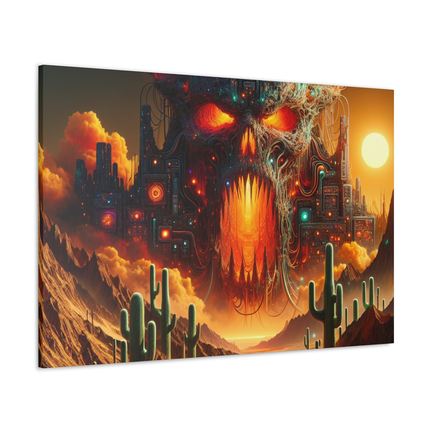 "Infernal Behemoth's Lair"
"Cybernetic Cactus Grove"
