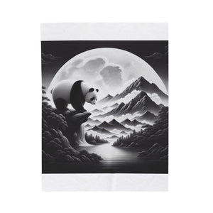 "Panda Moonlight" -Blanket