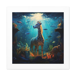 "Mythical African Safari Tapestry"