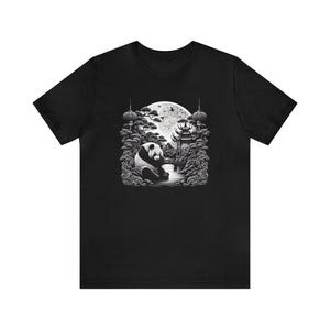"Moonlit Majesty: Panda's Grace"- Tshirt