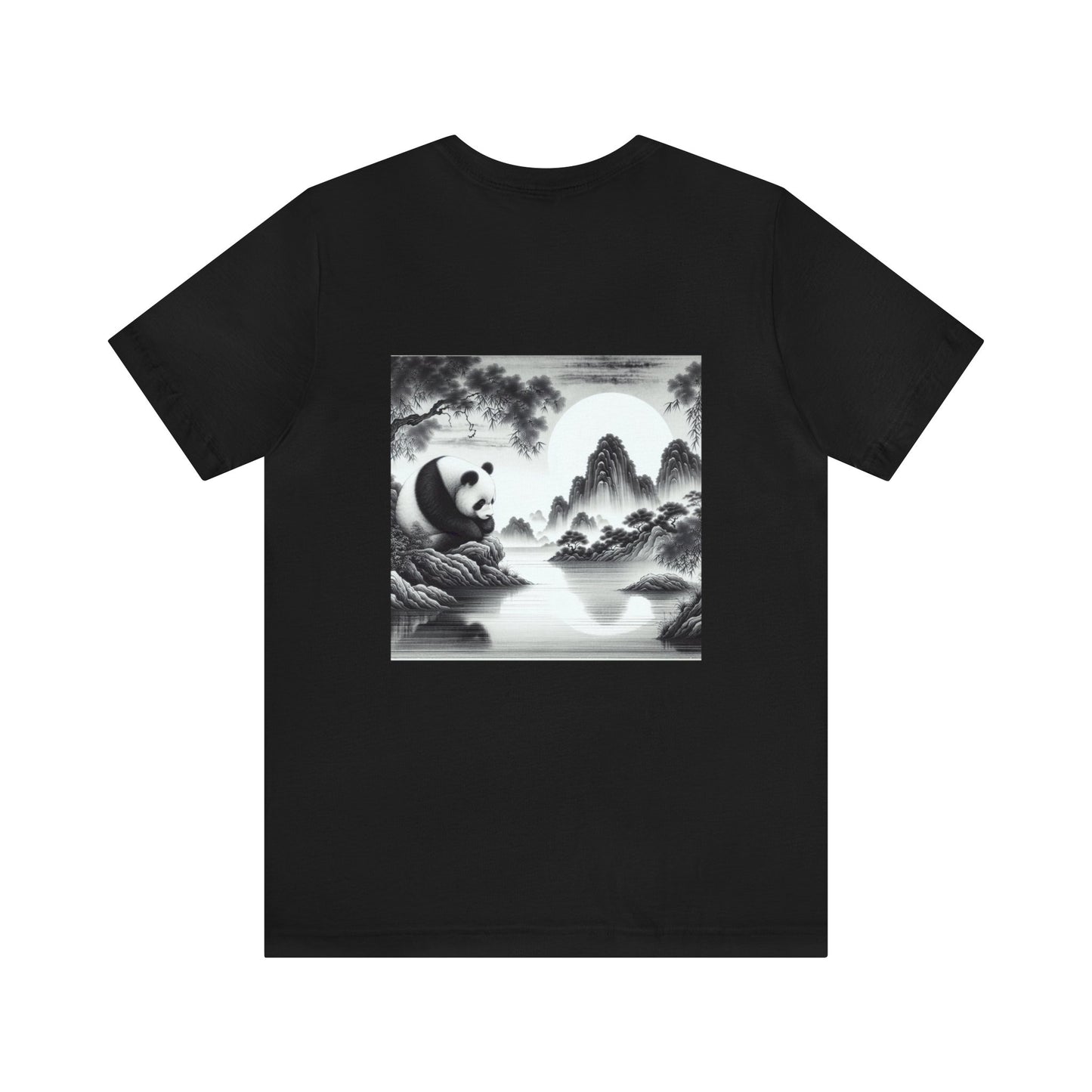 "Panda's Lunar Splendor"- Tshirt