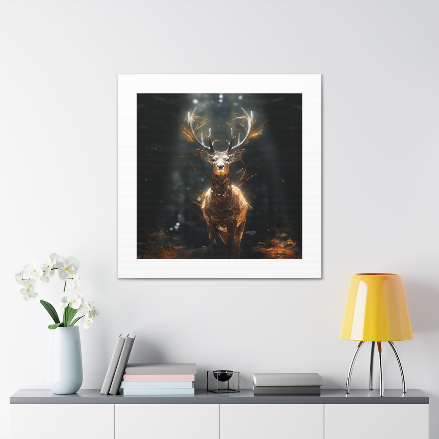 Masterful Wild Deer Print