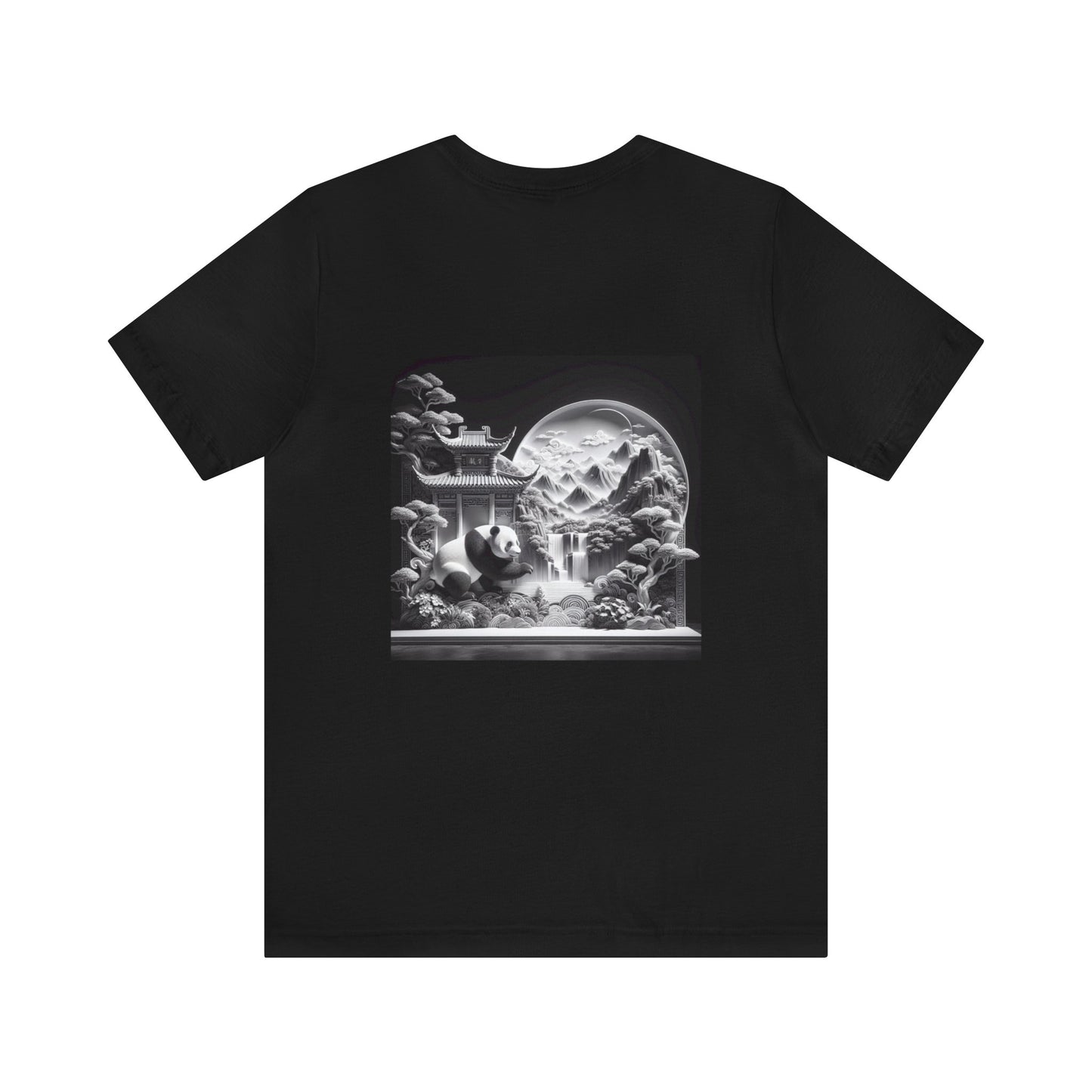 "Panda's Lunar Grace"- Tshirt