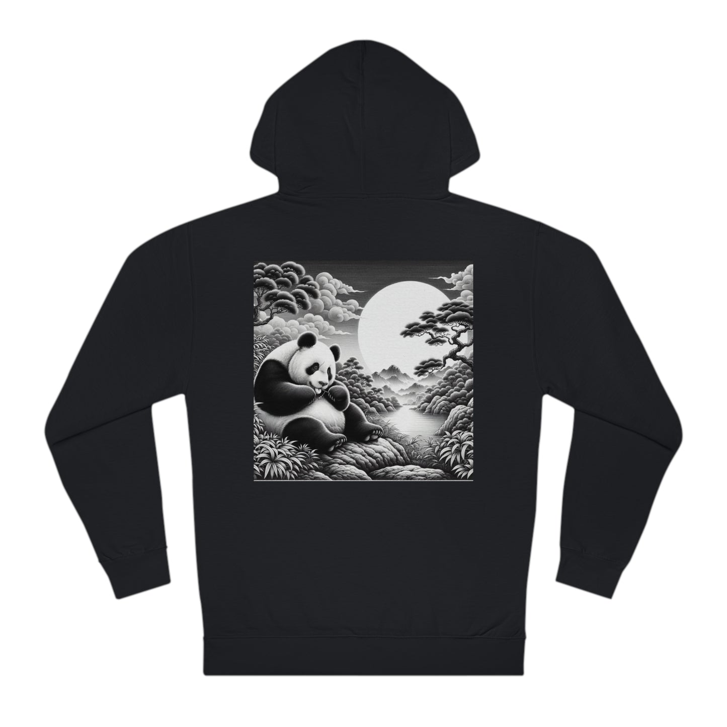 "Panda's Lunar Grace"- Hoodie