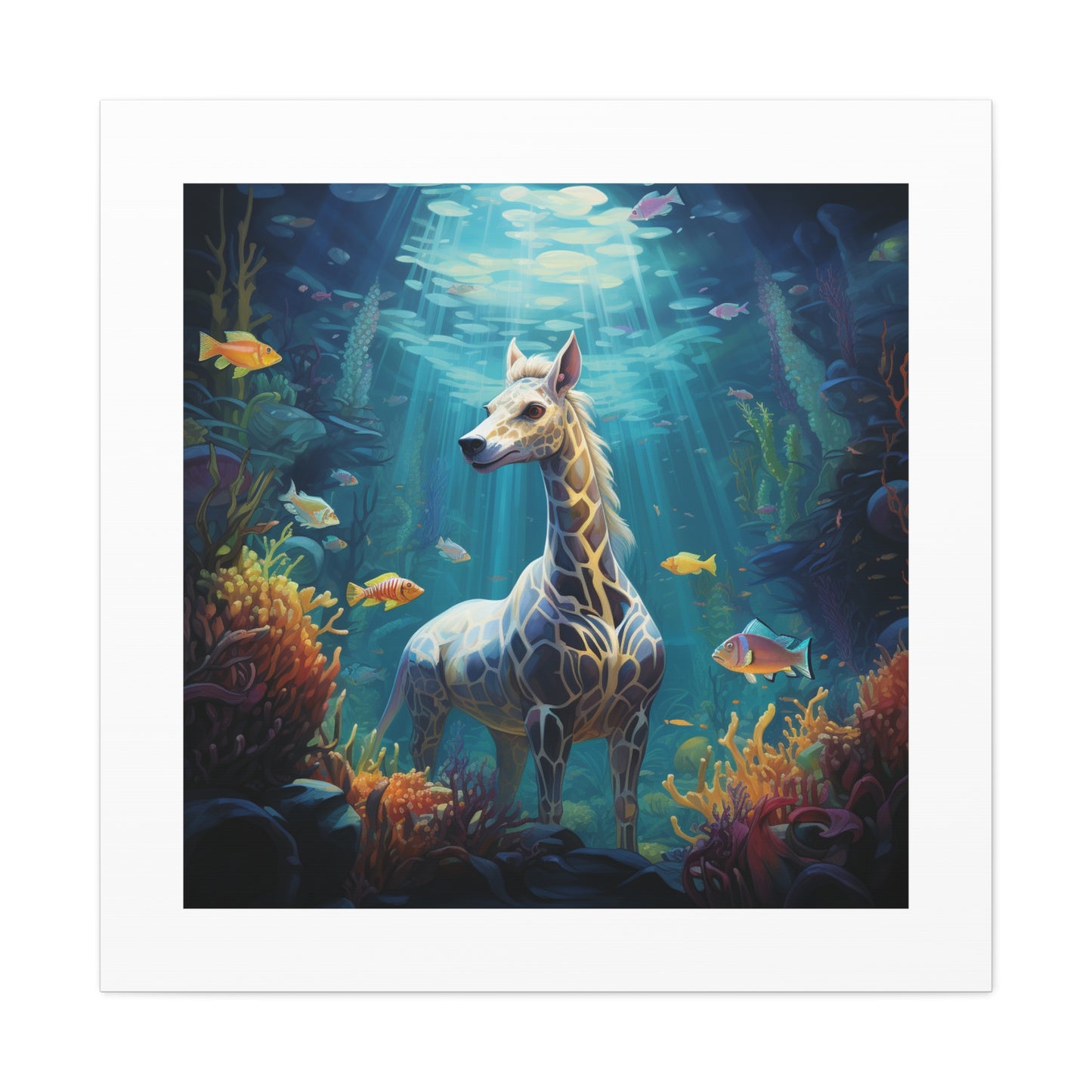 Mystic Safari Paradise Canvas