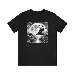 "Moonlit Majesty: Panda's Serenity"- Tshirt