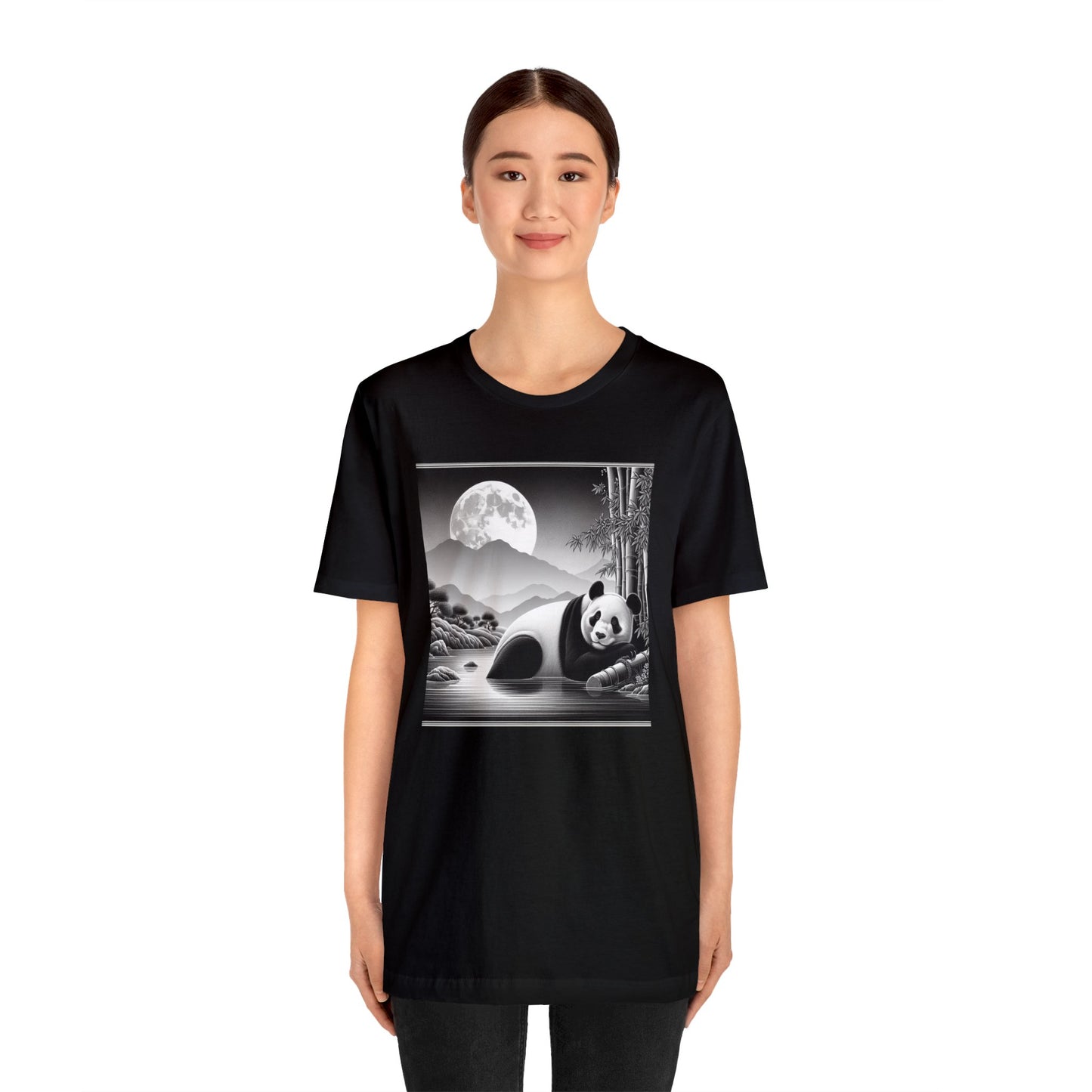 "Panda Moonlight"- Tshirt