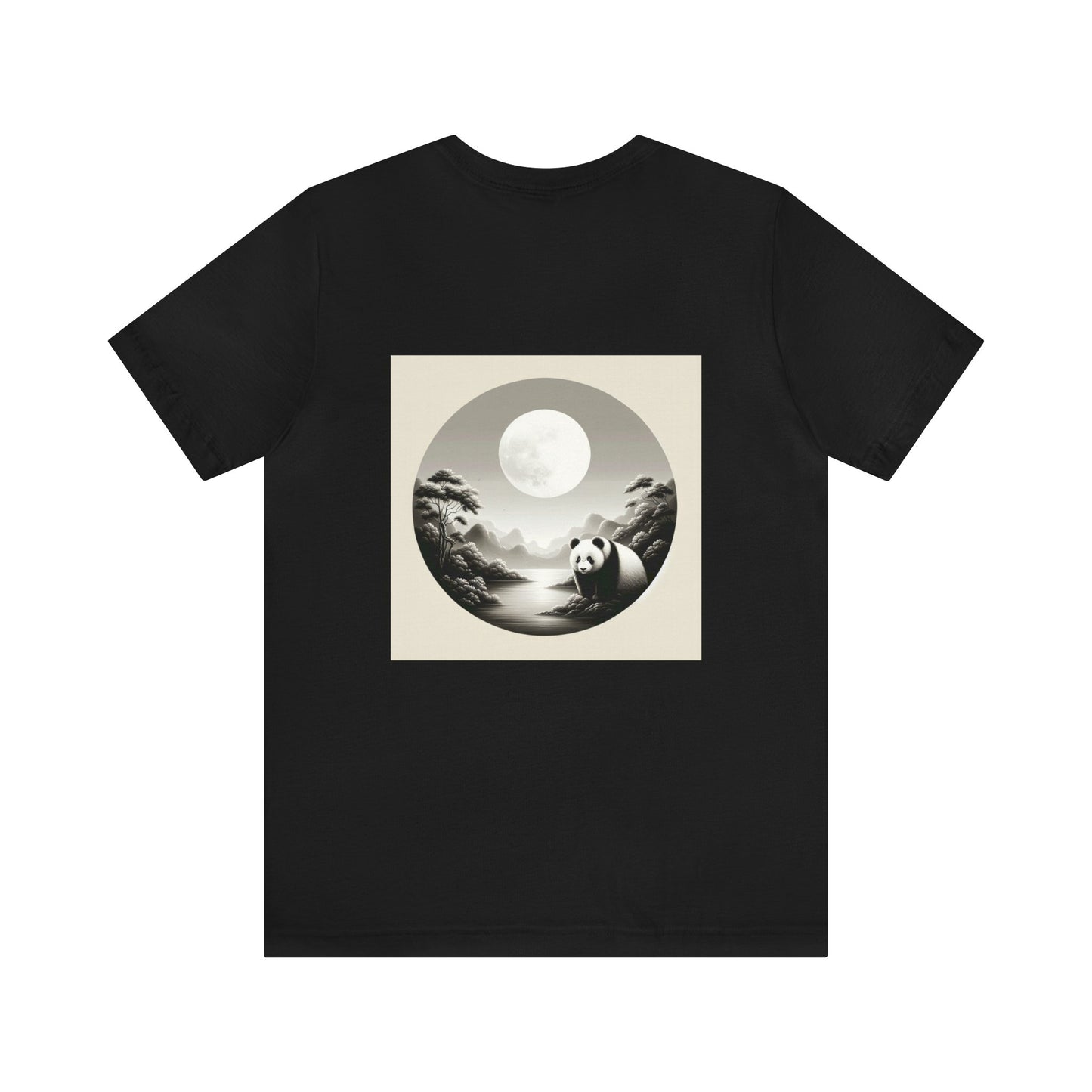 "Moonlit Panda: Serene Majesty"- Tshirt