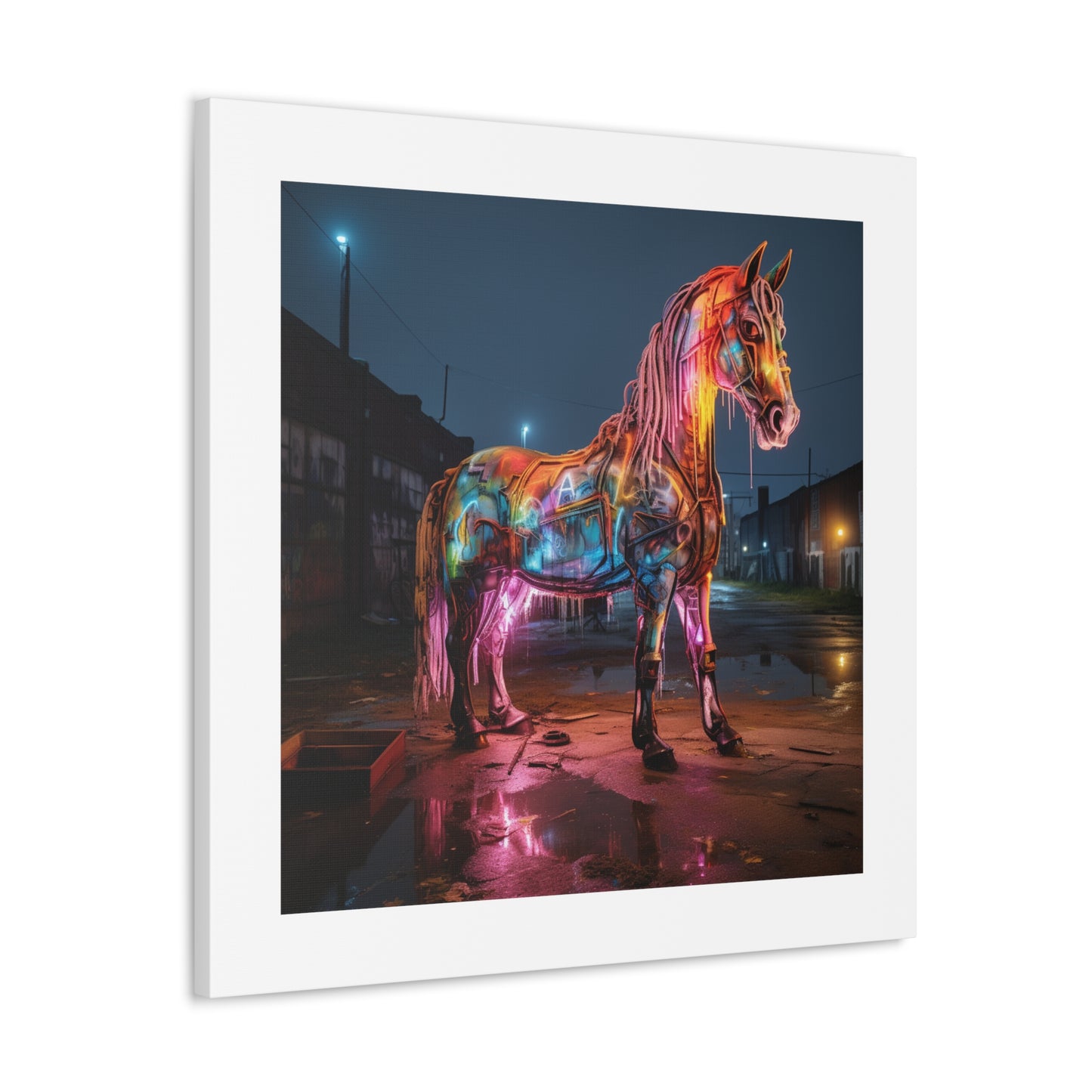 Aurora Graffiti Ghost Horse