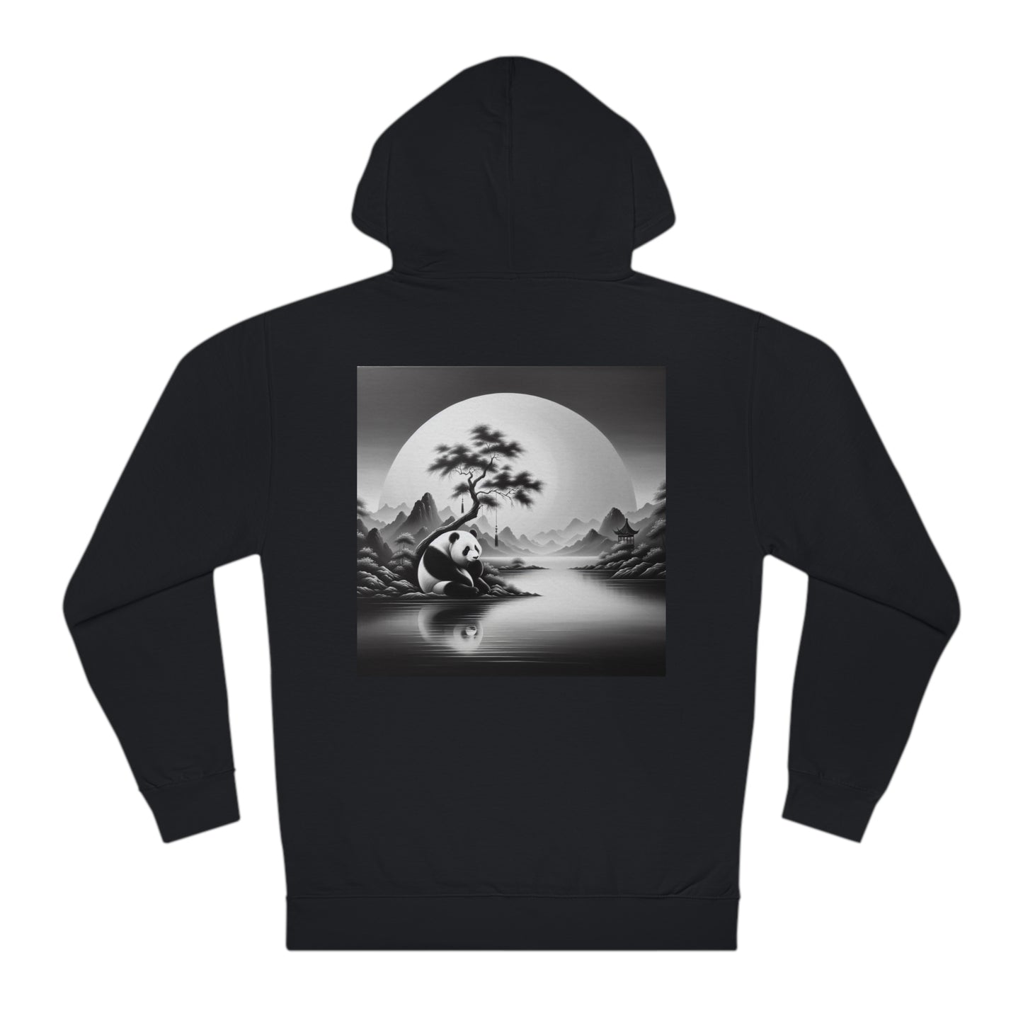 "Majestic Moonlit Panda"- Hoodie
