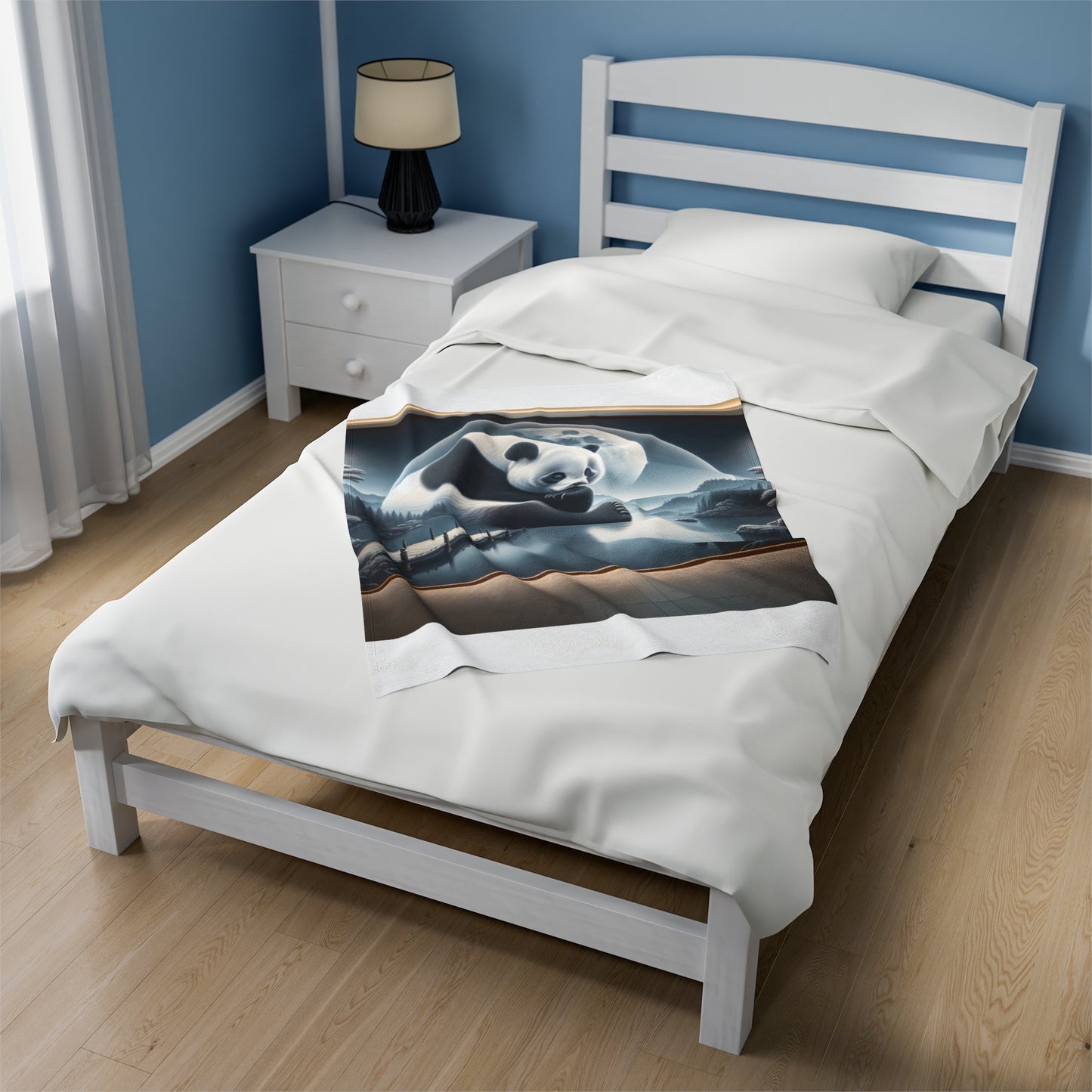 Panda's Moon -Blanket