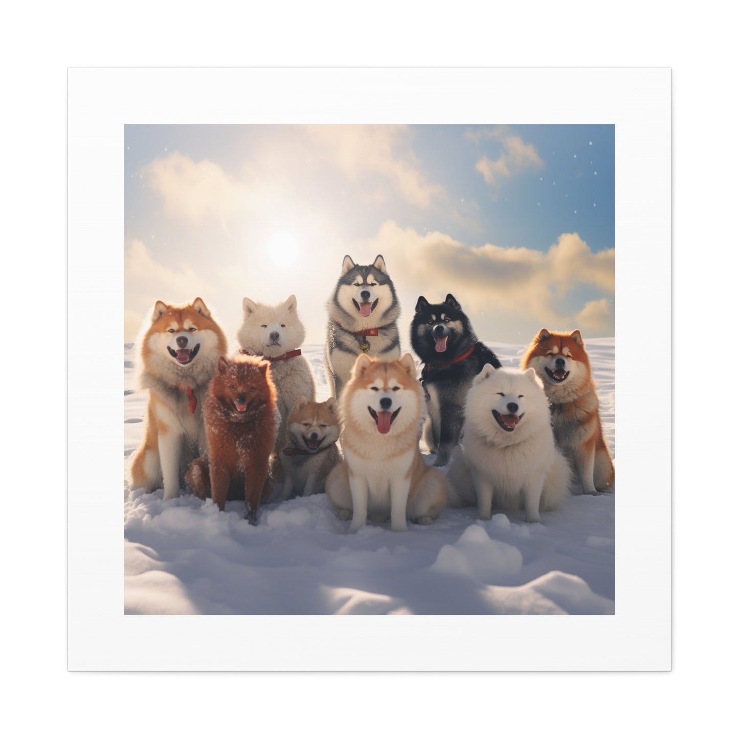 Winter Dog Wonders.
