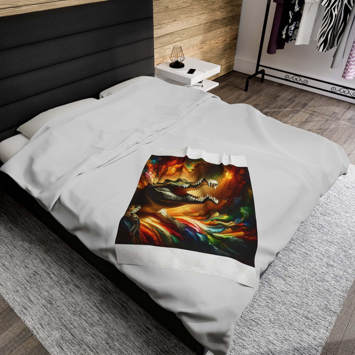 "Croc's Chroma" -Blanket