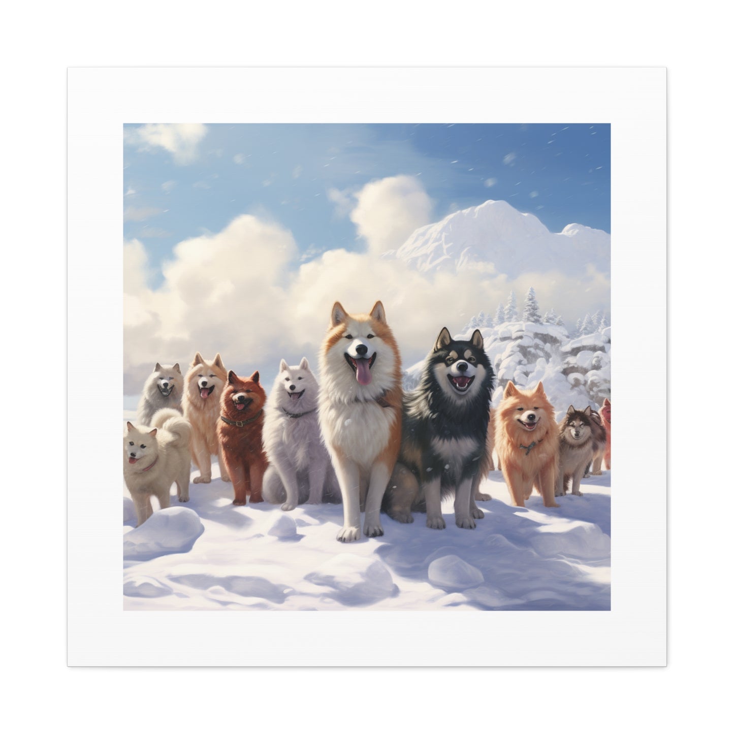 "Surreal Dog Wonderland"