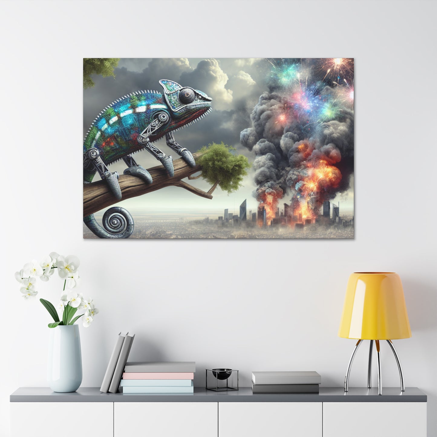 "RoboChameleo: Urban Eruption"