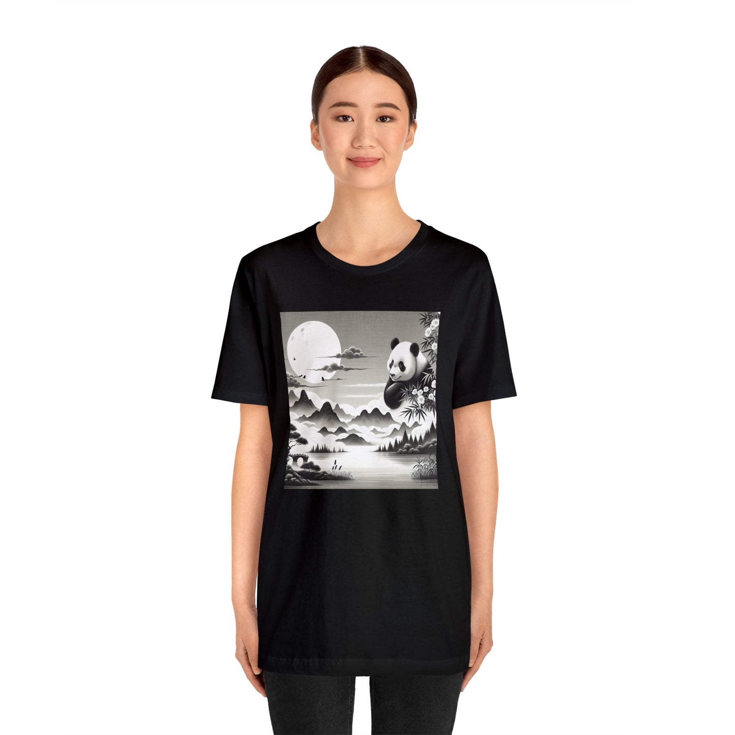 "Panda Moon"- Tshirt