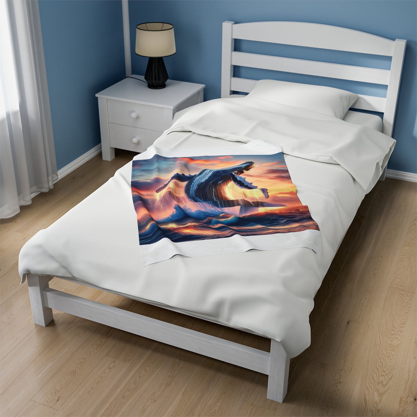 "Whale's Grace" -Blanket