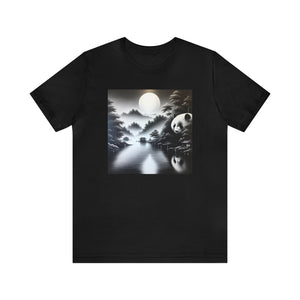 "Moonlit Majesty: Tranquil Panda"- Tshirt