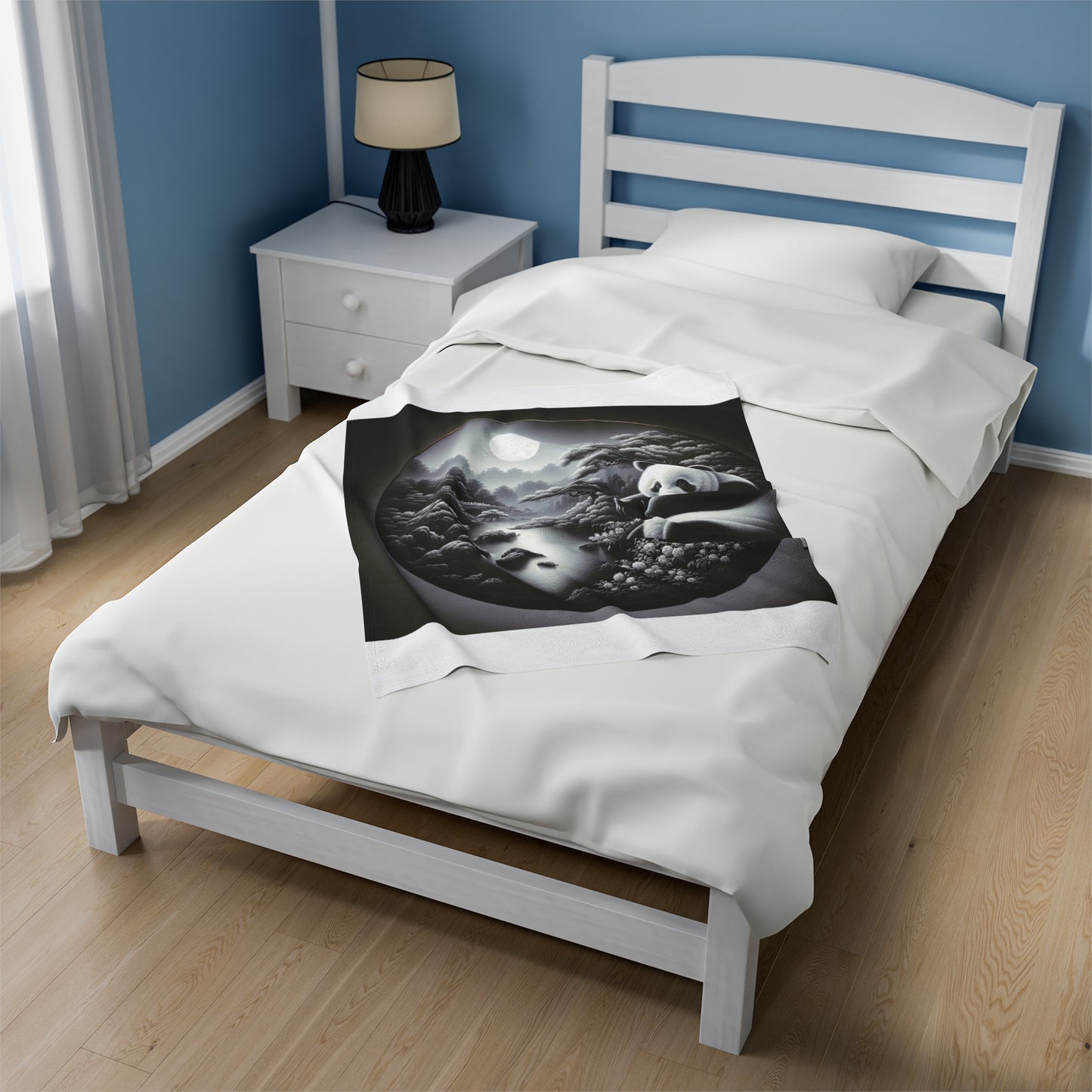 "Moonlit Panda" -Blanket