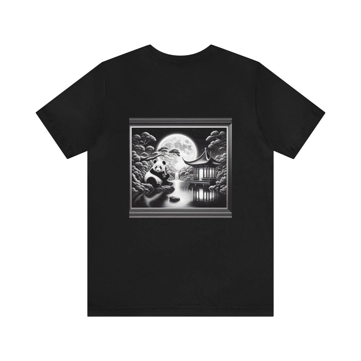 "Panda Moon Serenity"- Tshirt