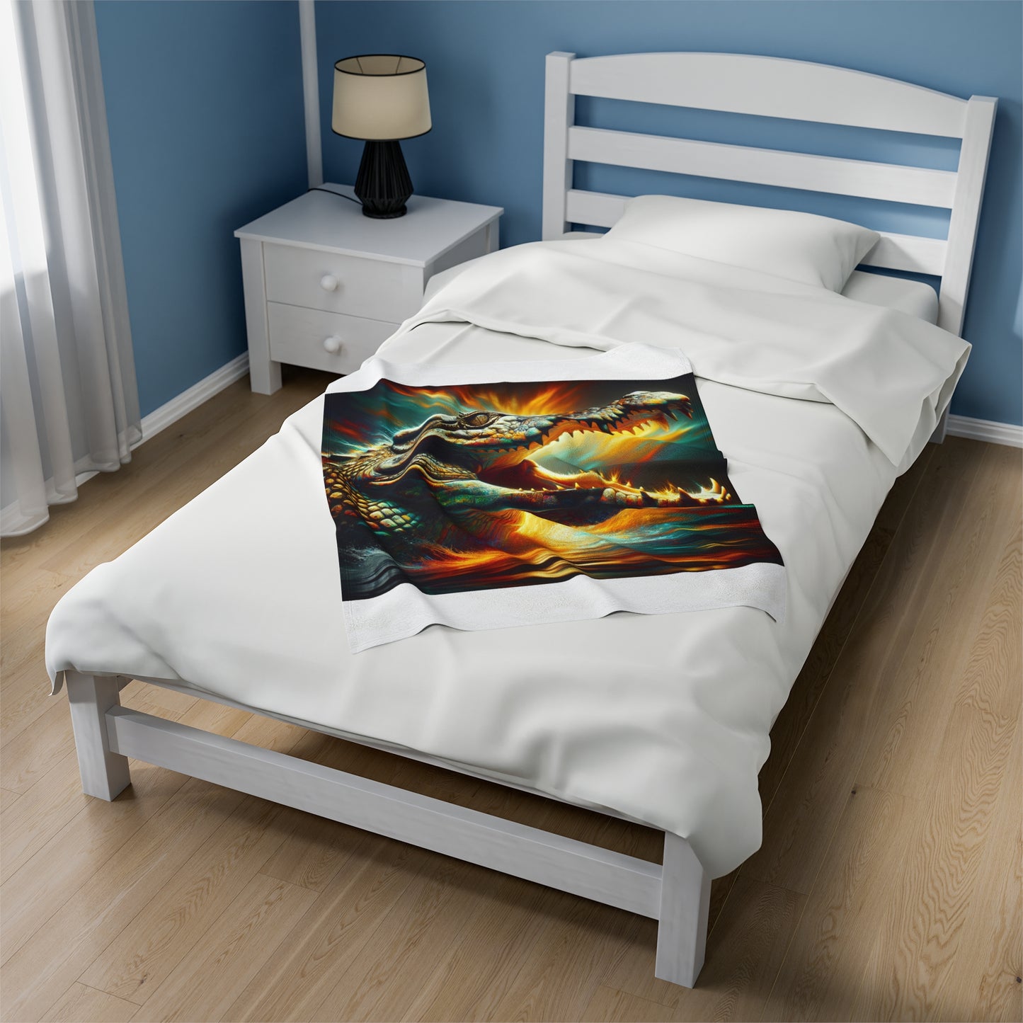"CrocoLumina" -Blanket