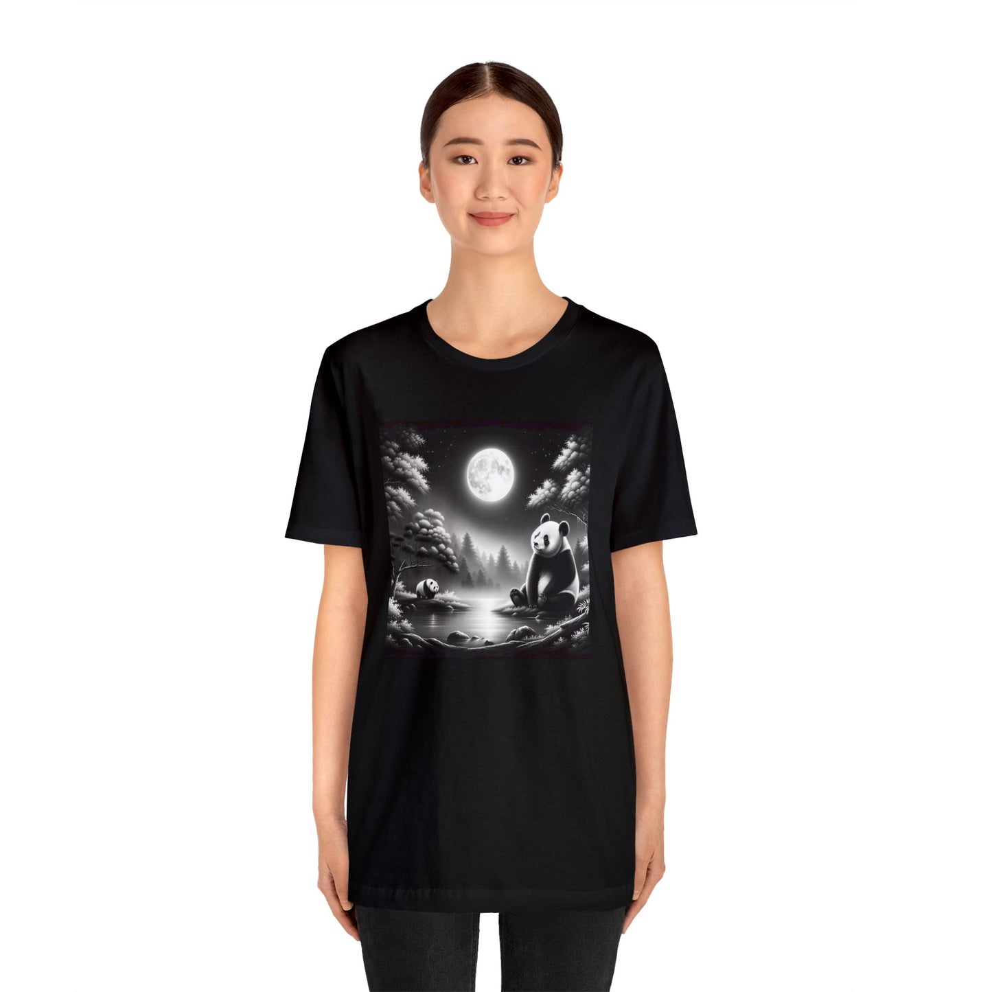 Moonlit Panda- Tshirt