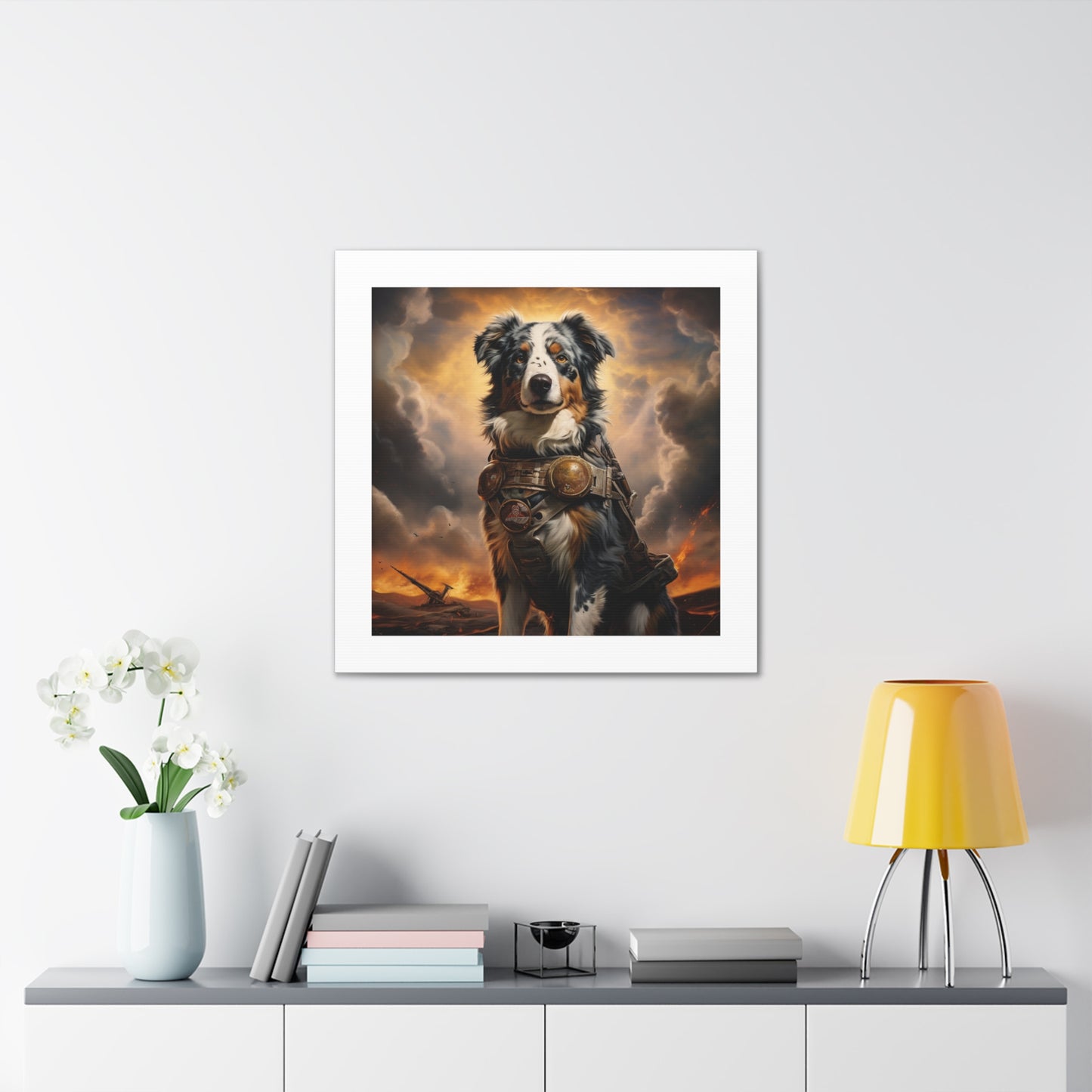 Brave Patriot Puppy Print.
