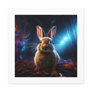 Vibrant Lagomorph Art