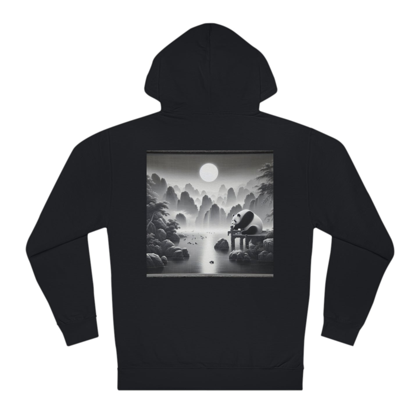 "Moonlit Majestic Panda"- Hoodie