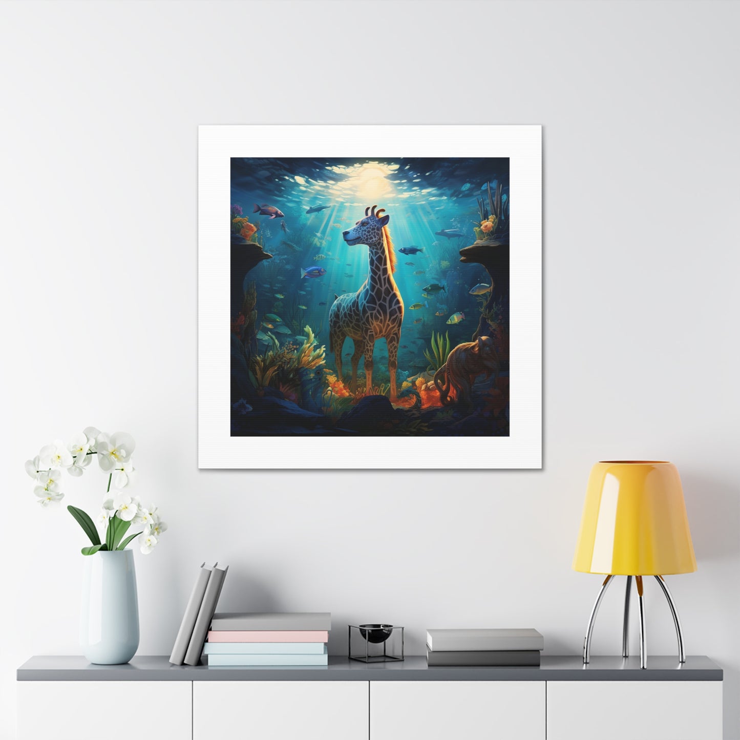 "Mythical African Safari Tapestry"