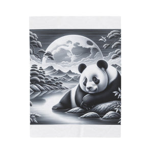 "Moonlit Panda" -Blanket
