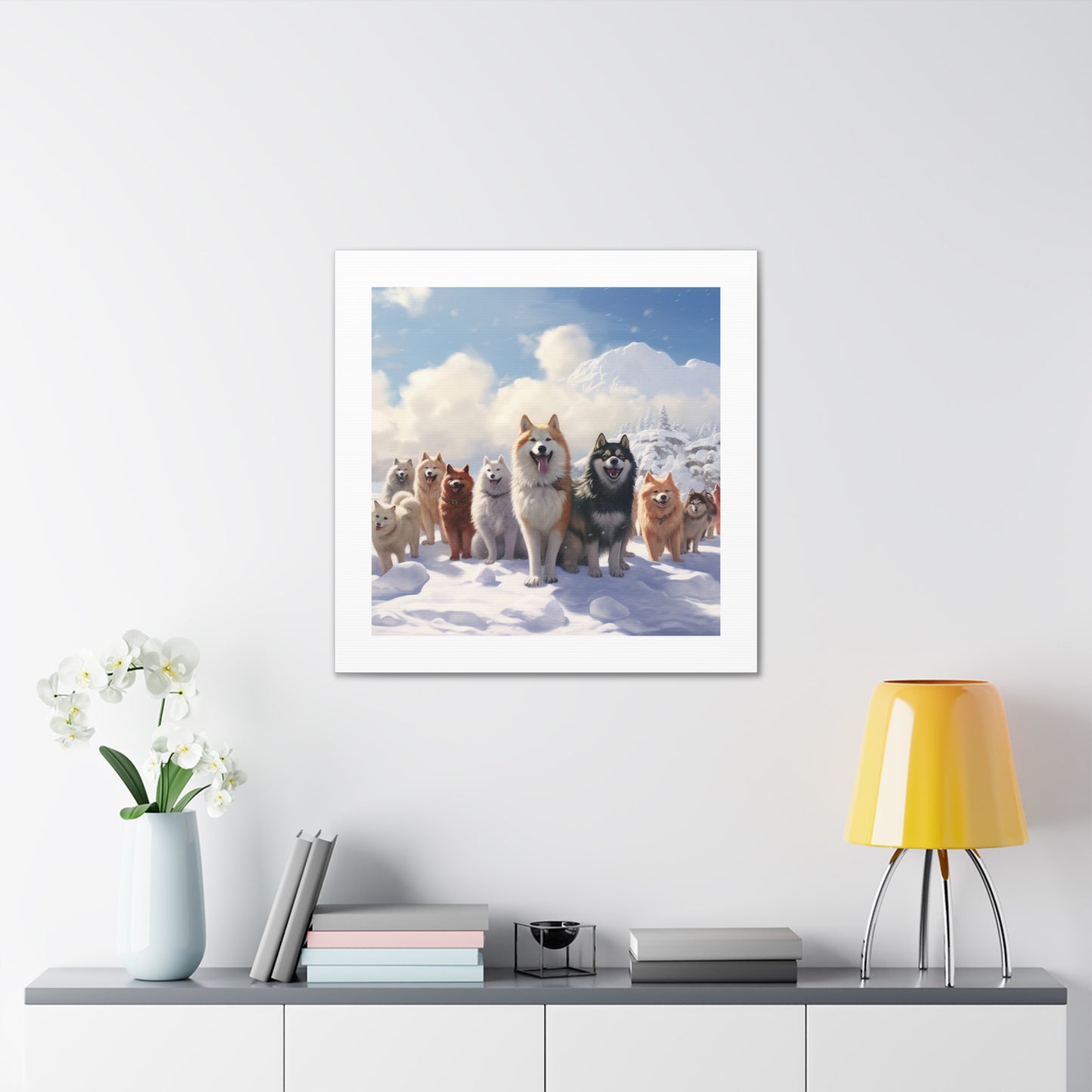 "Surreal Dog Wonderland"