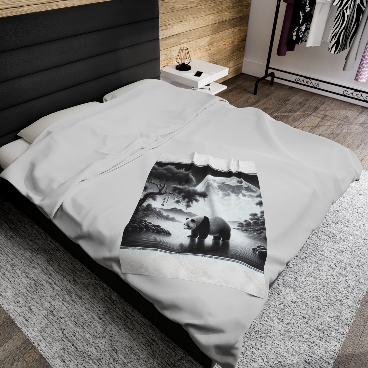 "Moonlit Majesty" -Blanket