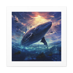Digital Flare Whale.