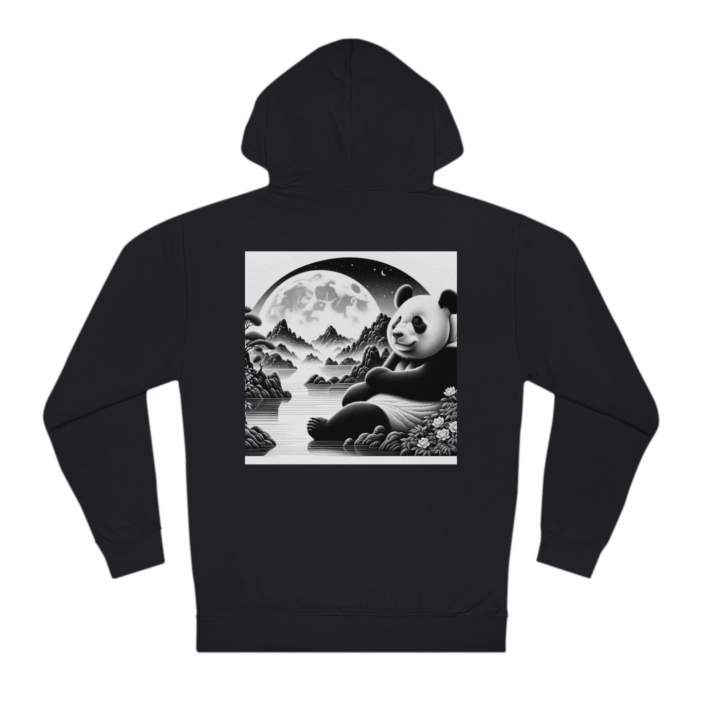 "Panda's Lunar Aura"- Hoodie