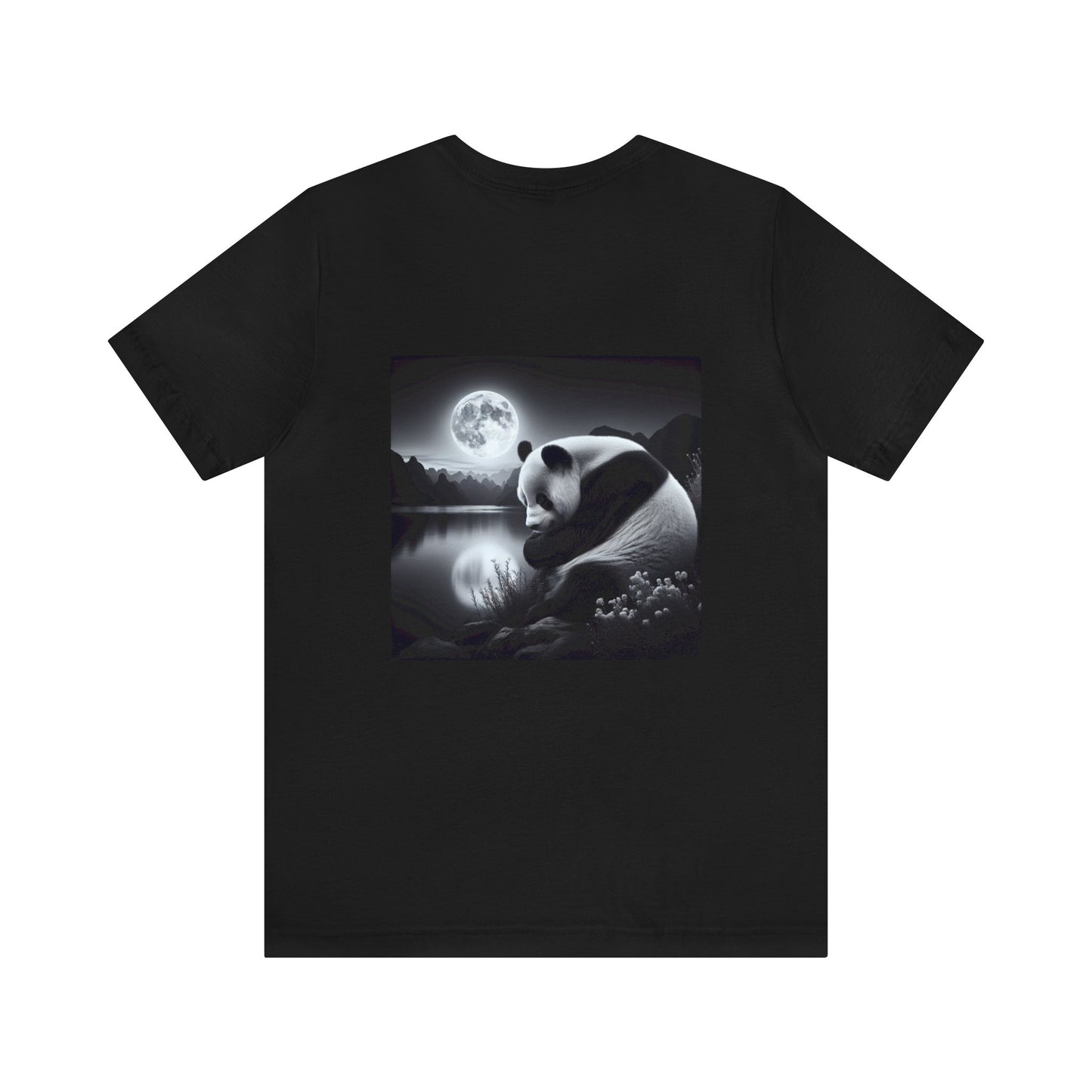 "Majestic Moonlit Panda"- Tshirt