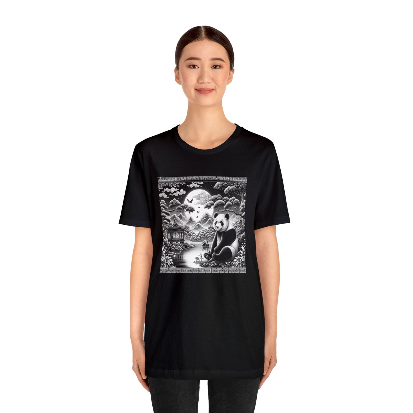 Panda's Moon- Tshirt
