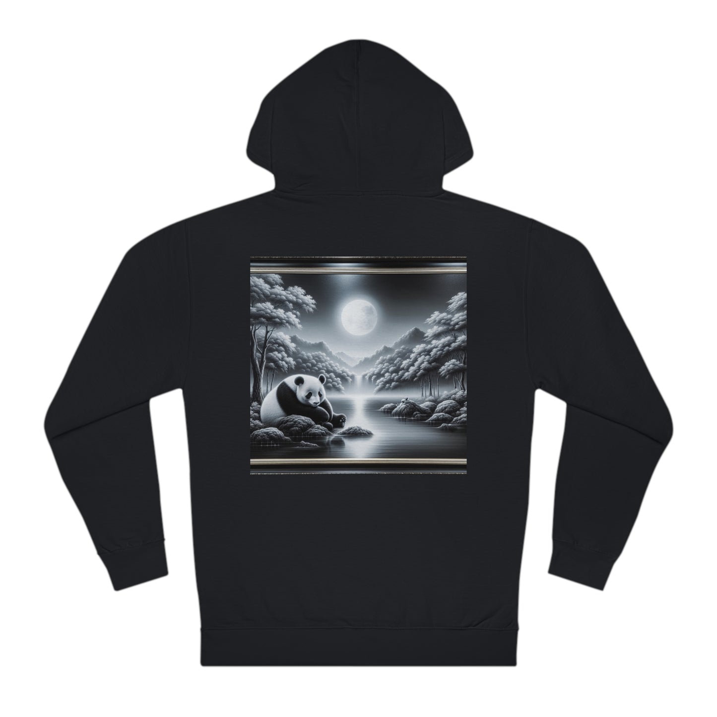 Panda Moon Serenade- Hoodie