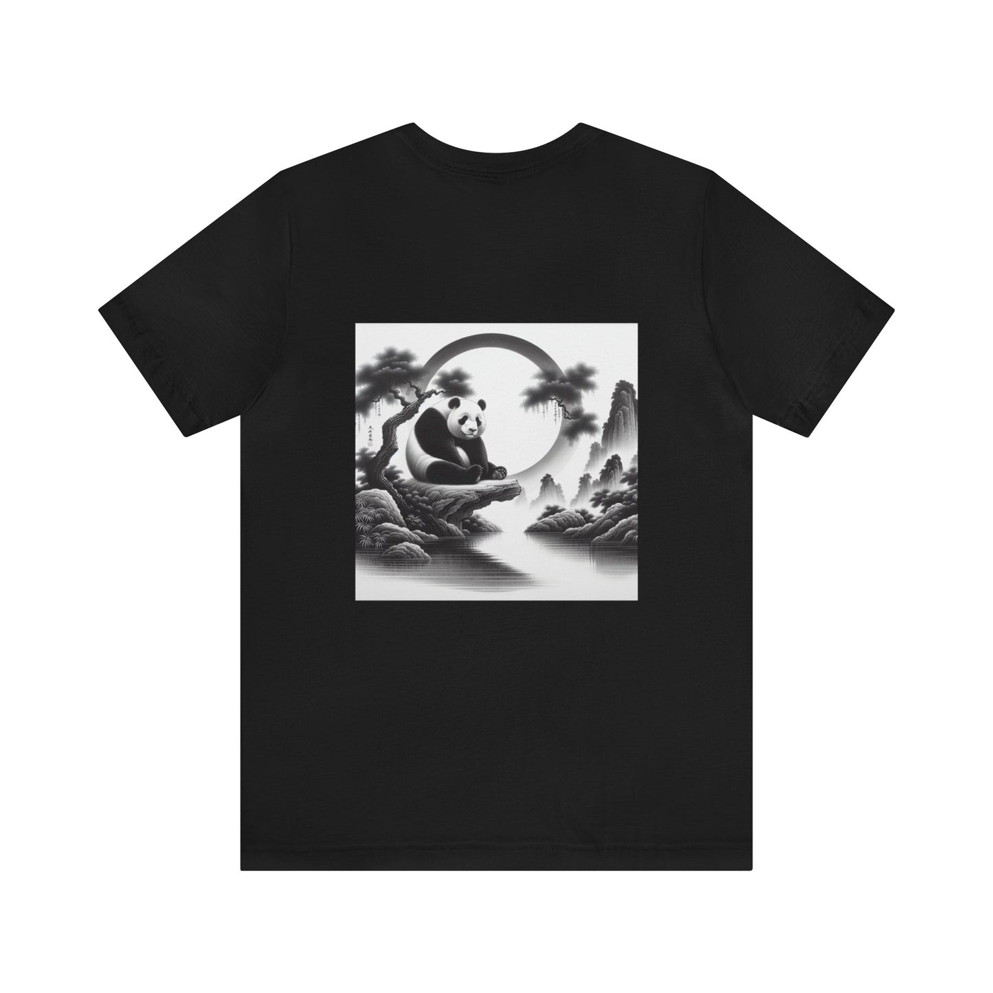 "Enchanting Zen: Lunar Panda"- Tshirt