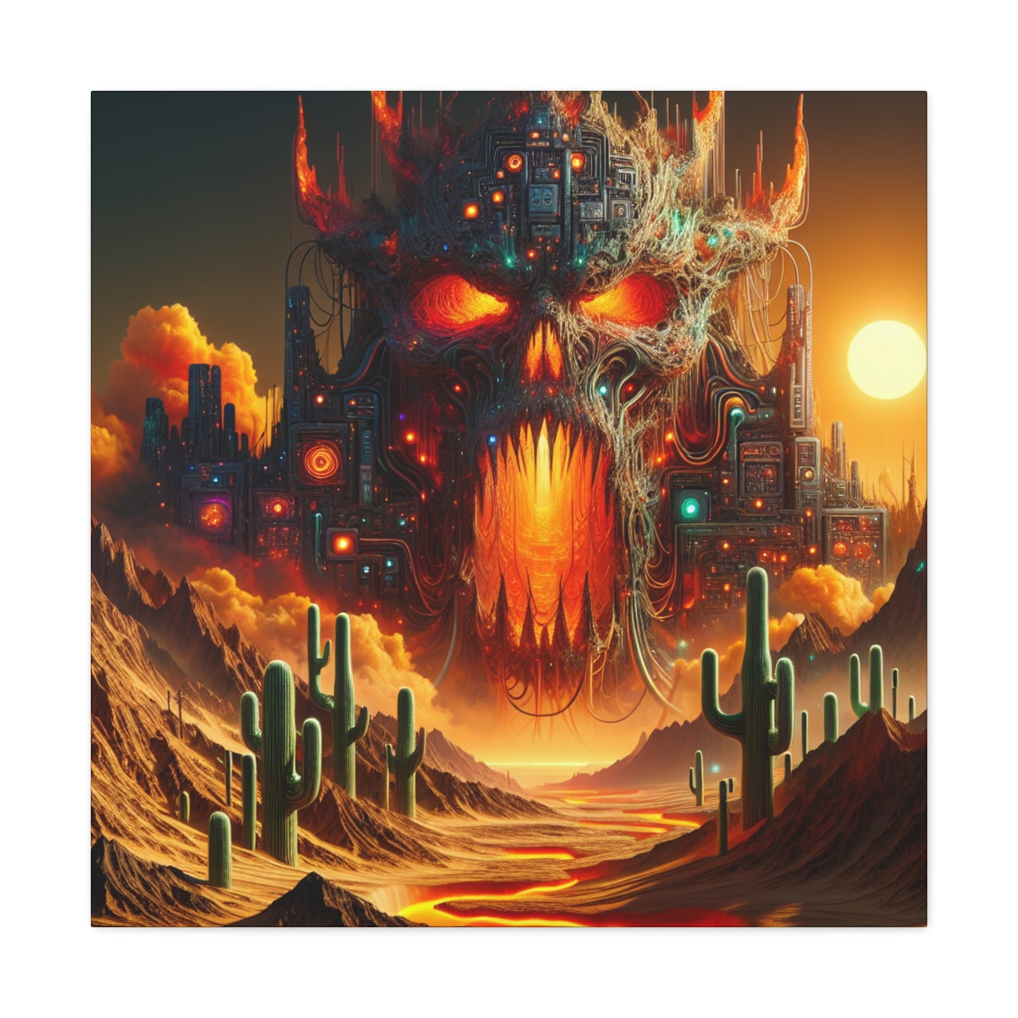 "Infernal Behemoth's Lair"
"Cybernetic Cactus Grove"