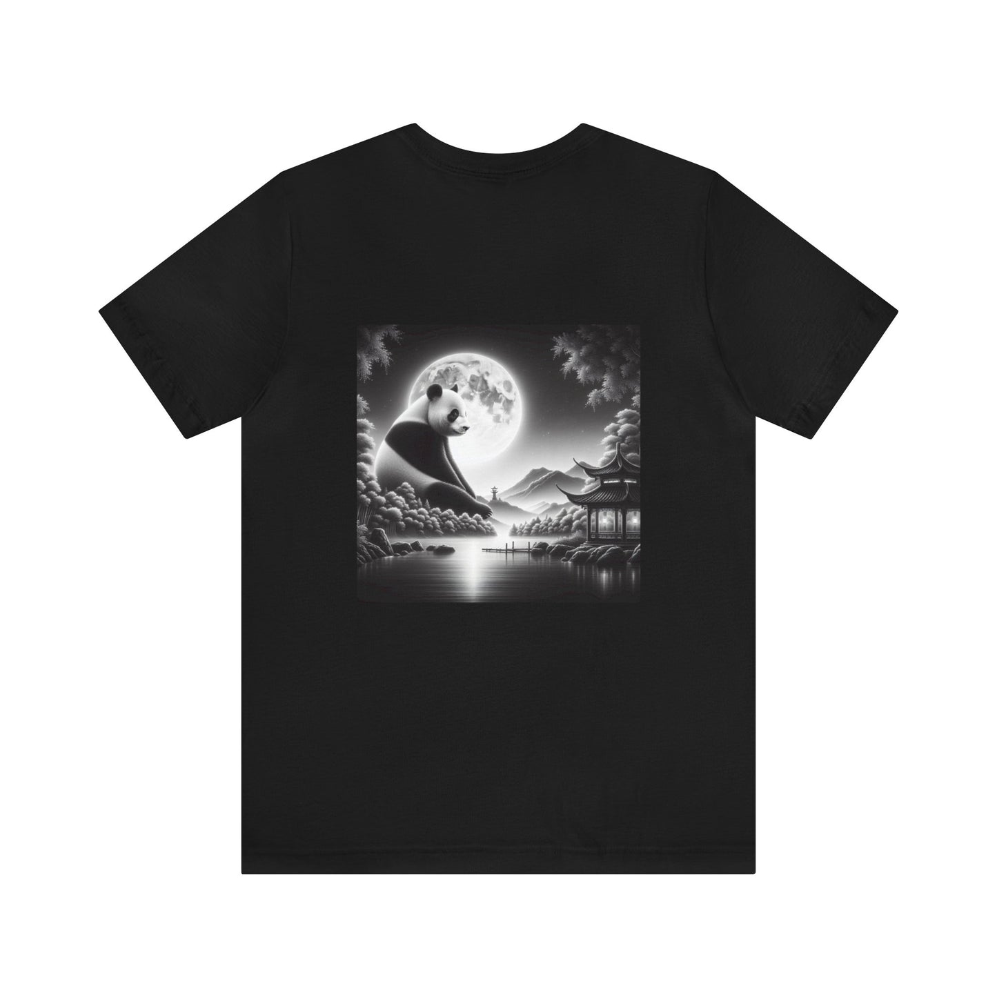 "Panda's Lunar Splendor"- Tshirt