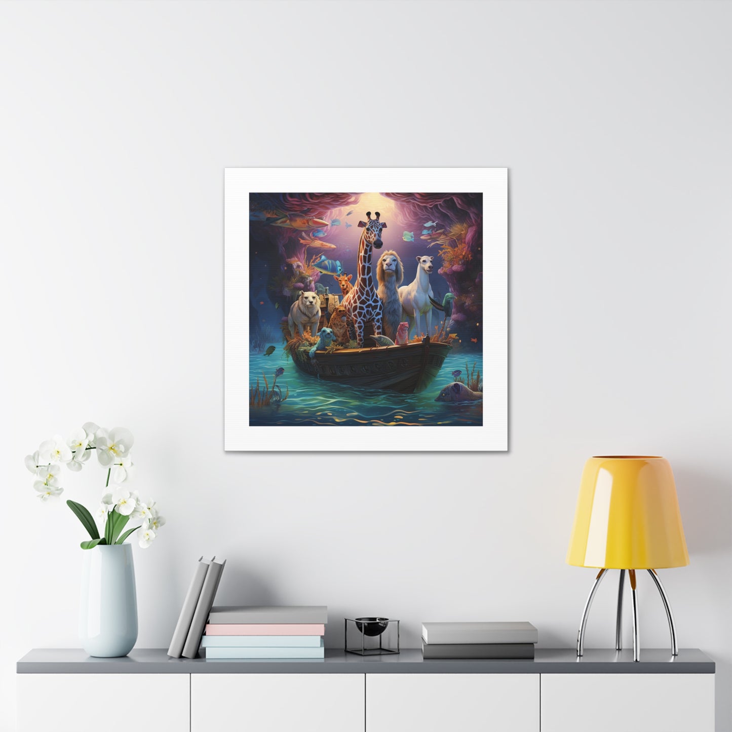 "Wild Safari Symphony Canvas"