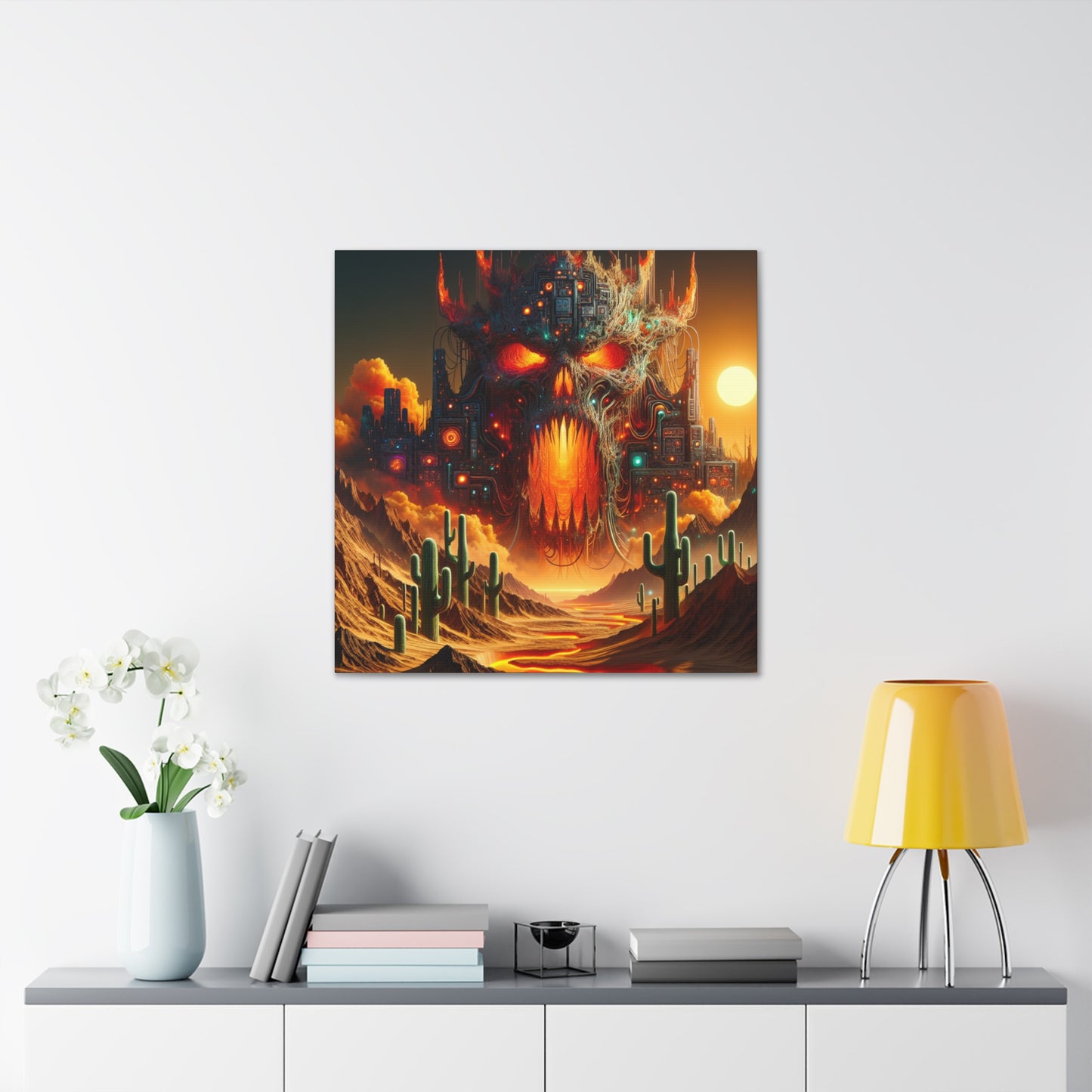 "Infernal Behemoth's Lair"
"Cybernetic Cactus Grove"