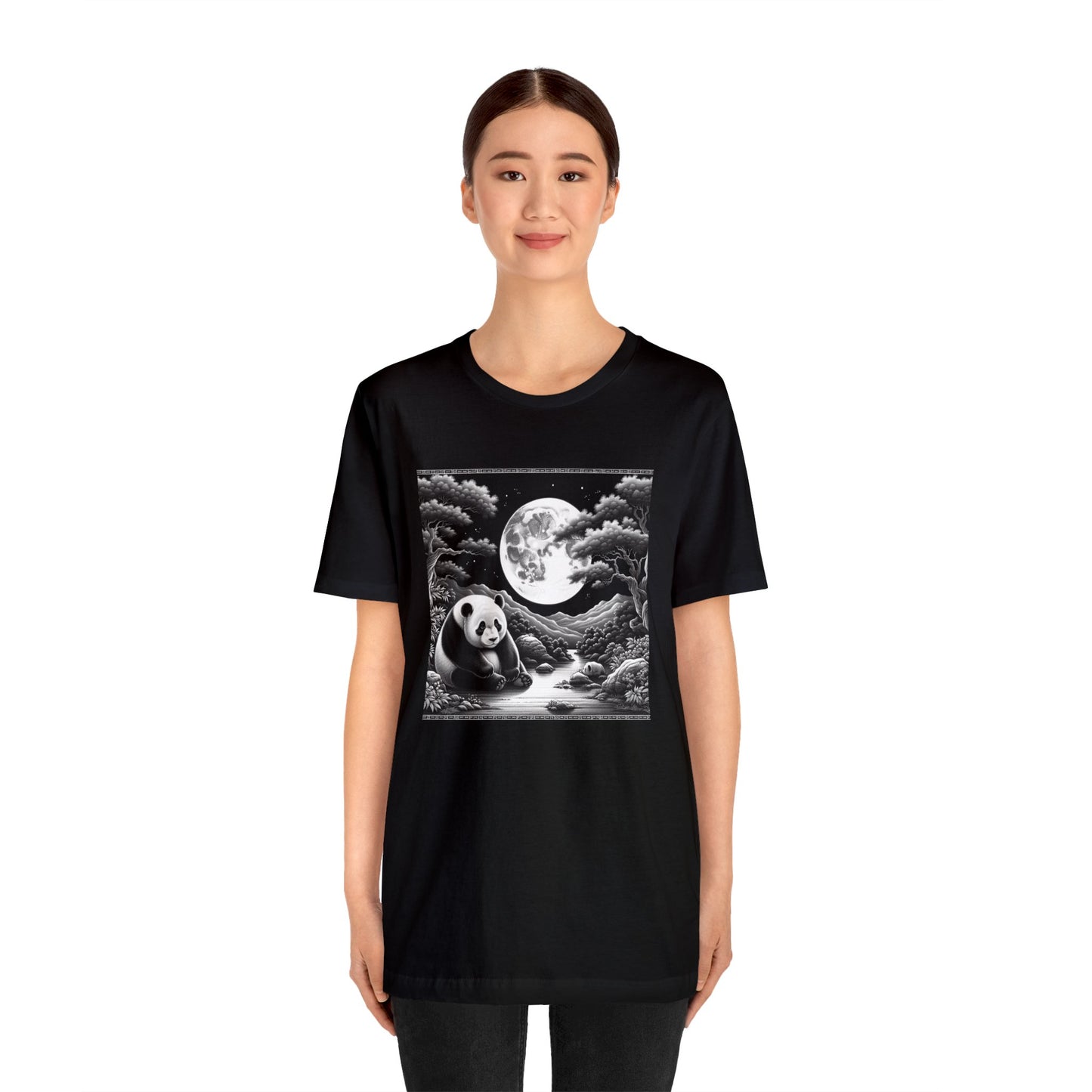 "Panda Moonlight"- Tshirt