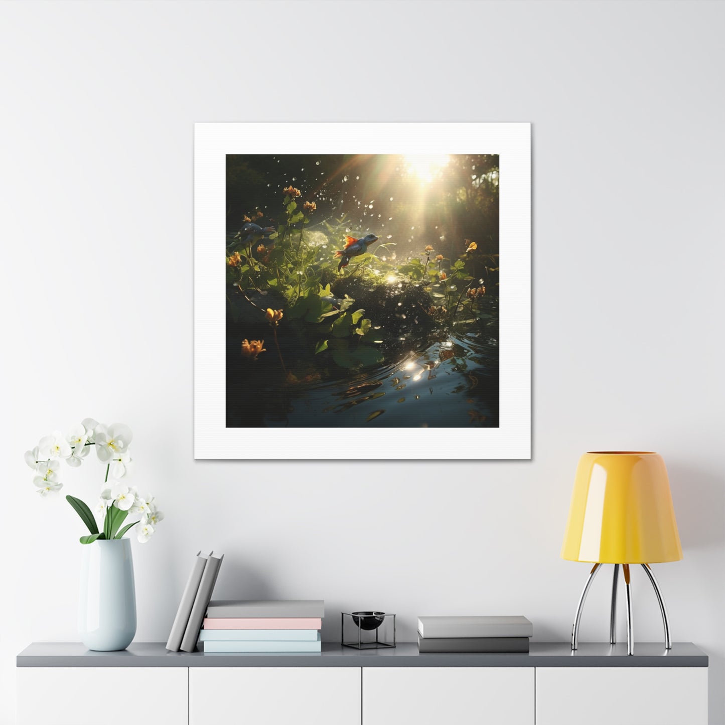 "Vibrant Leapscape"