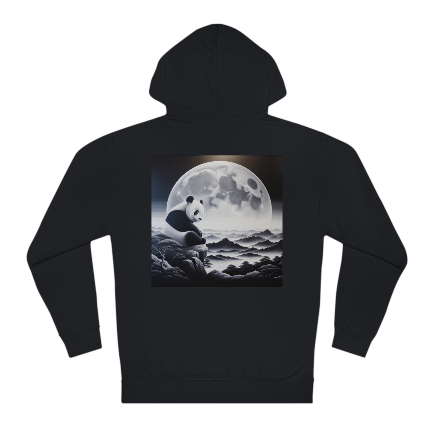 "Enchanting Panda: Lunar Serenity"- Hoodie
