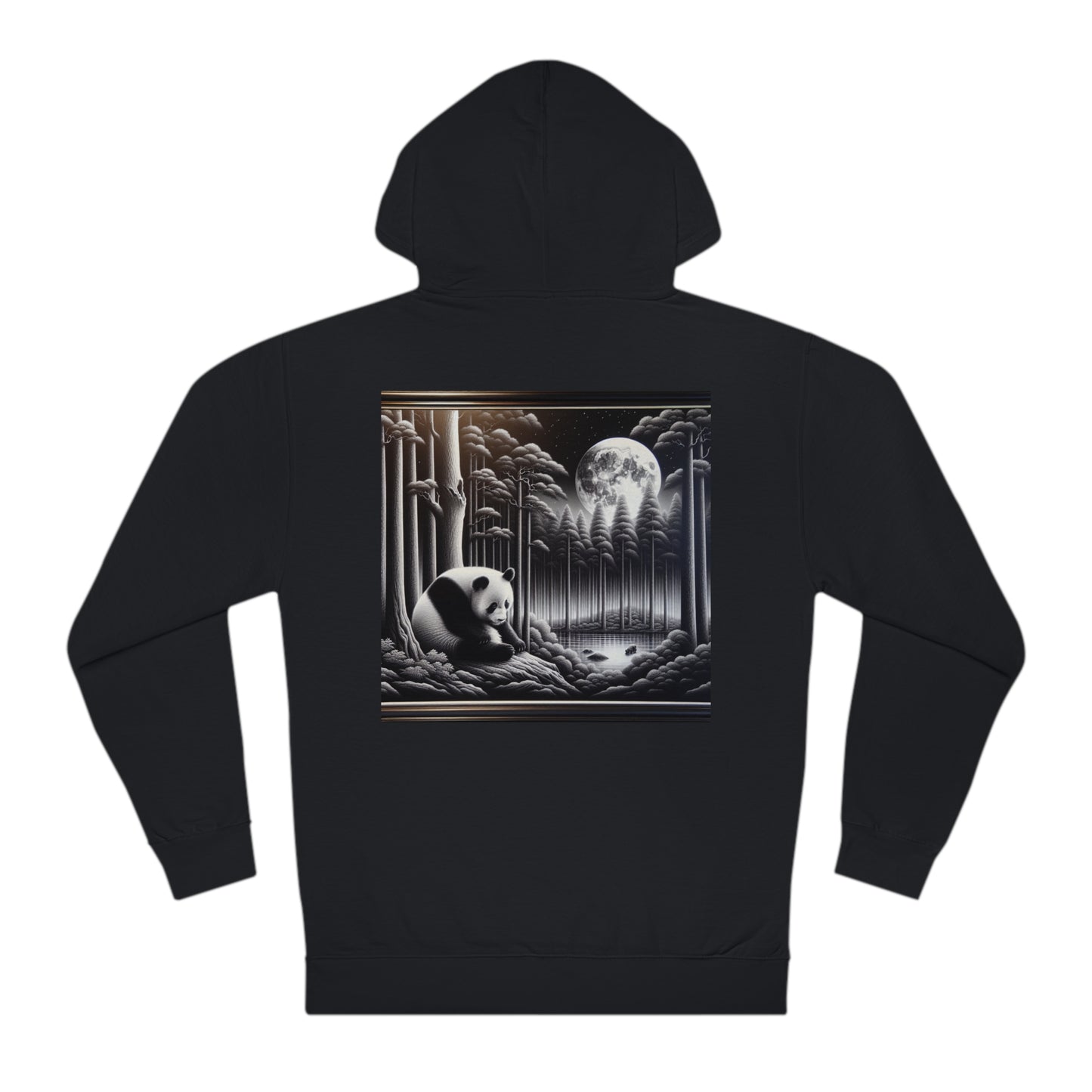 "Majestic Moonlight Panda"- Hoodie