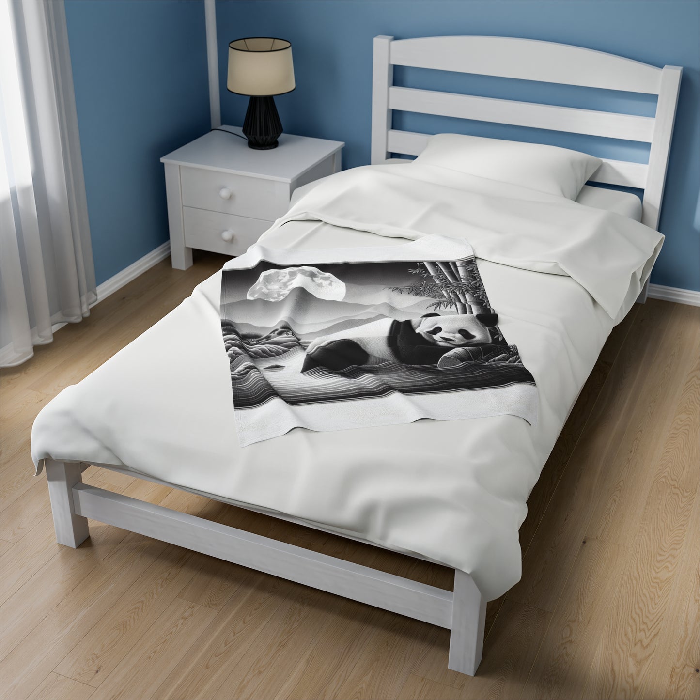 "Panda Moonlight" -Blanket
