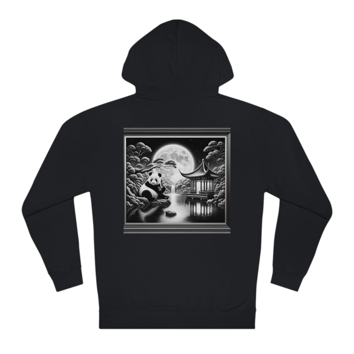 "Panda Moon Serenity"- Hoodie